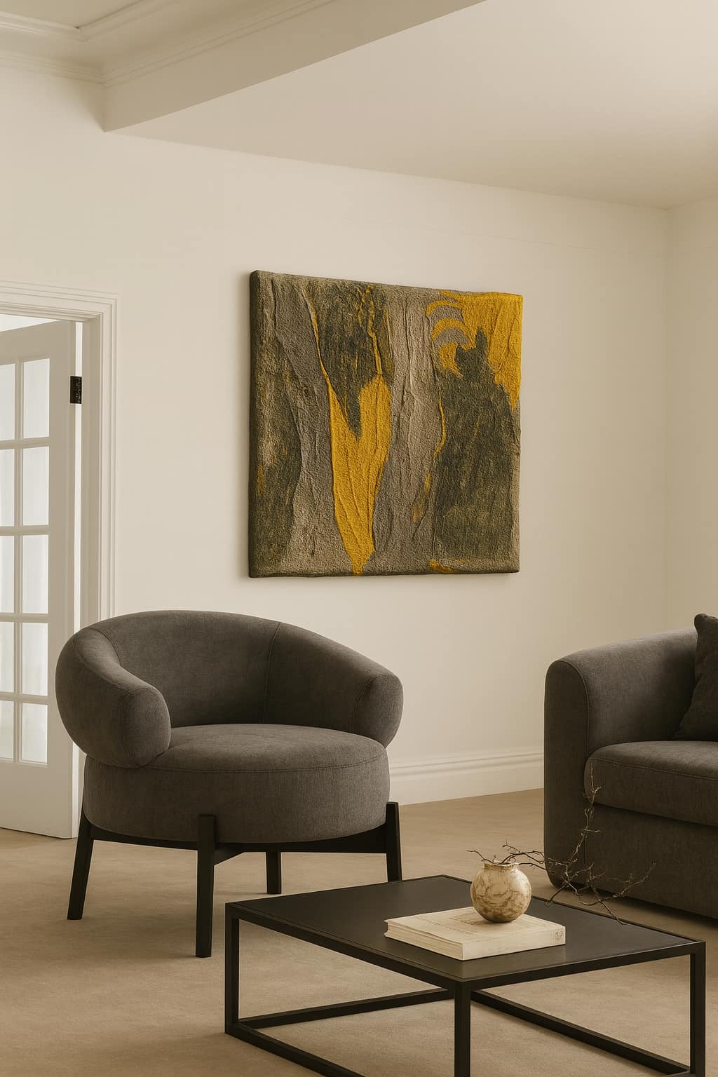 Abrasko-art-modern-minimal-abstract-textured-yellow-grey Abrasko art modern minimal abstract textured yellow grey