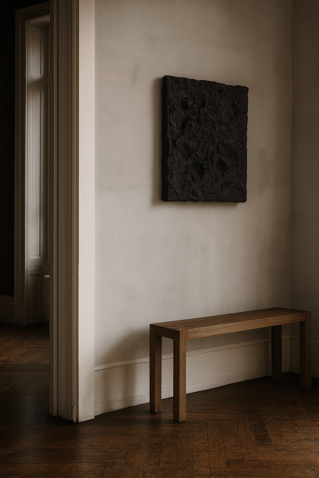 abrasko-abstract-black-textured-art-modern-bedroom